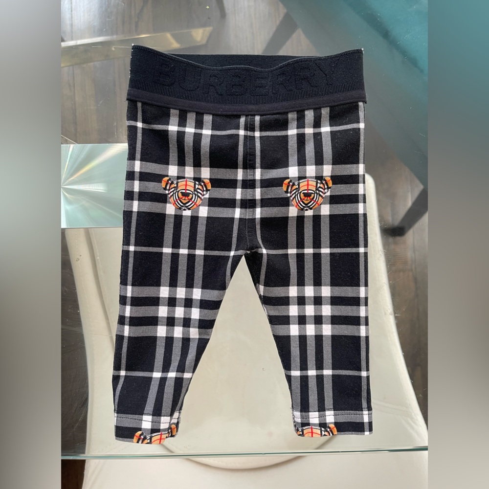 Burberry Kids Plaid Leggings